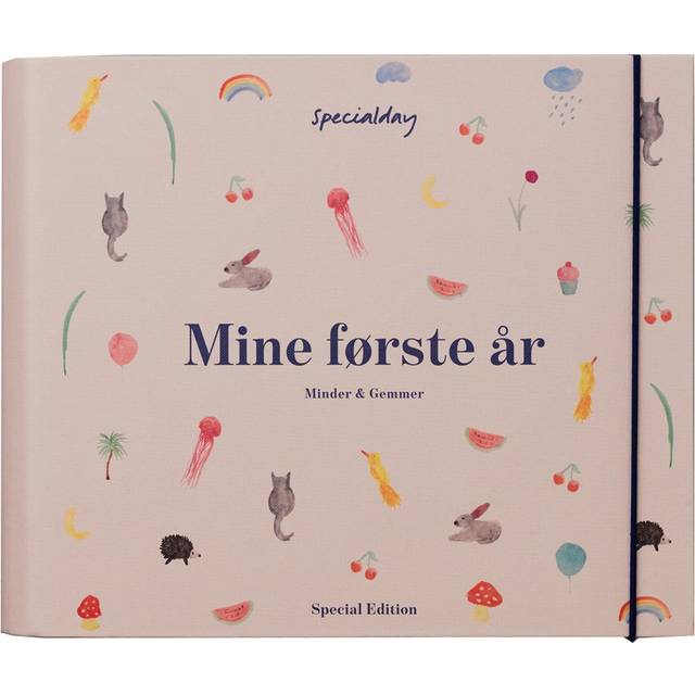 Mine Første År - Special Edition album: Minder og gemmer - Rosa - gavehylden.dk