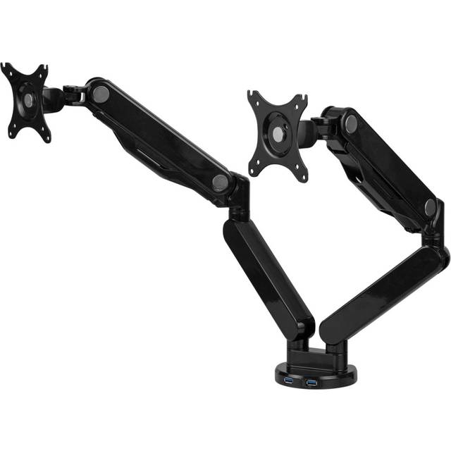 Fellowes 8056501 Platinum Series Dual Monitor Arm - Silver