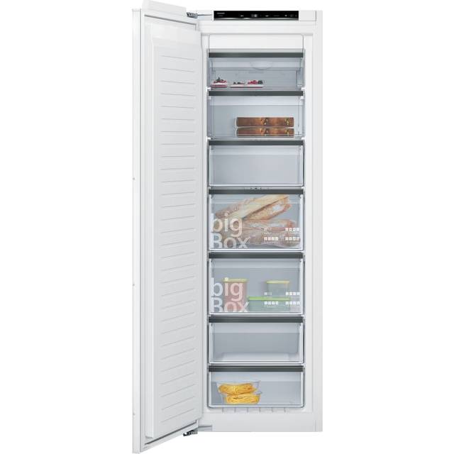 Siemens GI81NHCE0G Built In Single Door Freezer soft close flat hinge