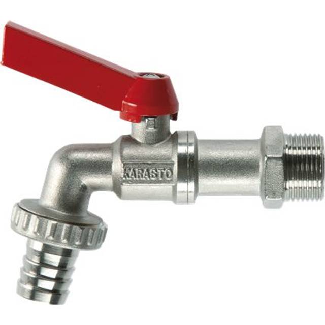 GARDENA 07333-20 Kulventil 1 Slanganslutning 19 mm Ø Silver, Röd