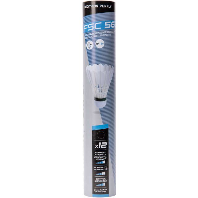 Feather Shuttlecock Fsc 560 Speed 78 X 12 - Ultra White