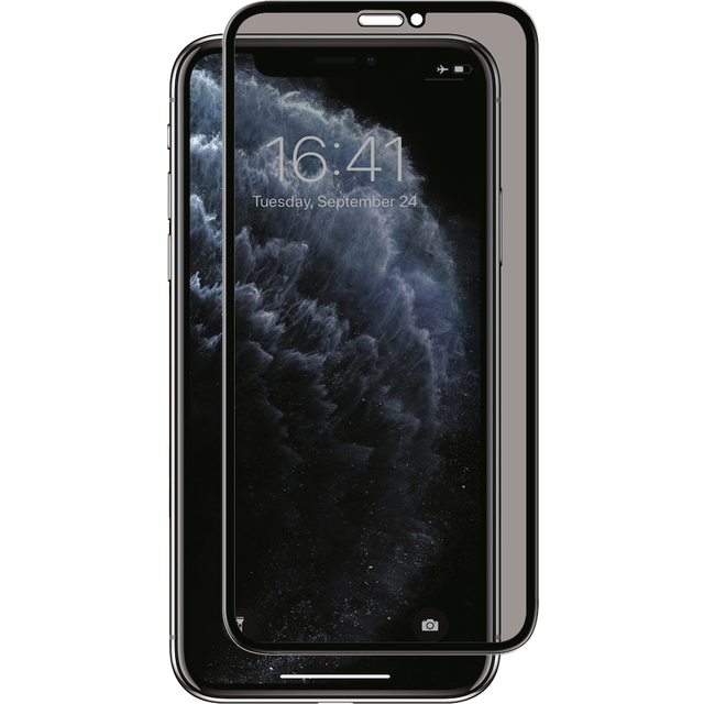 Panzer Full-Fit 2-Way skärmskydd för iPhone X/Xs/11 Pro (svart)