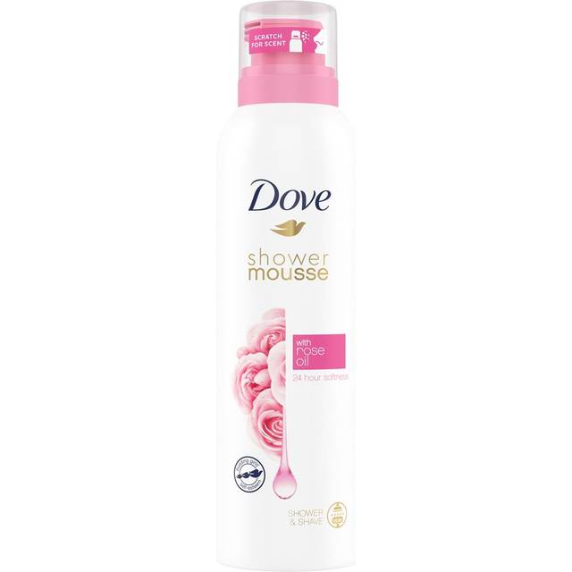 Dove Shower Mousse Rose Oil 200 ml - Multi