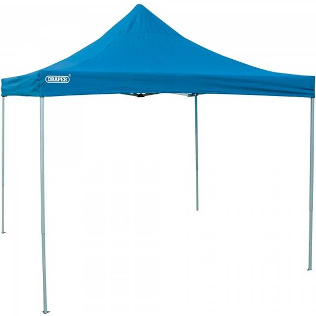 Draper Folding Gazebo, 3 x 3m, Blue