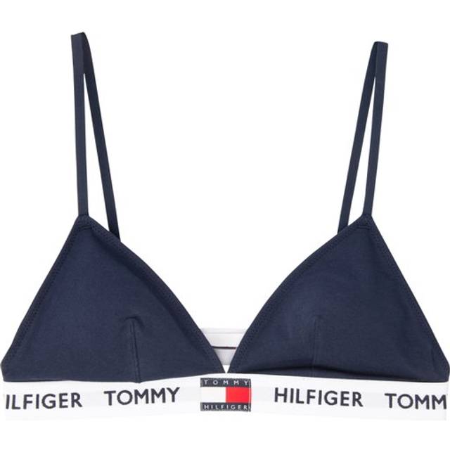 Tommy Hilfiger  Triangle bras and Bralettes PADDED TRIANGLE  - EU XL - Blue - EU XL
