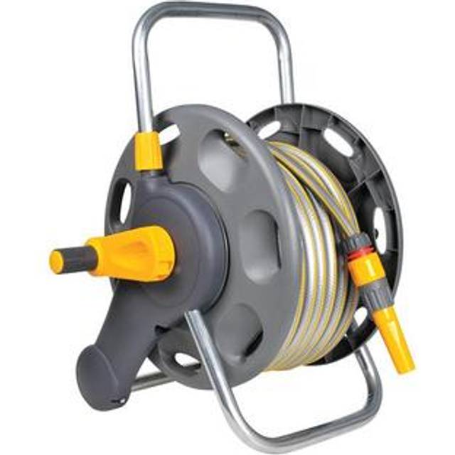 Hozelock 60m 2 in 1 Hose Reel with 50m Hose