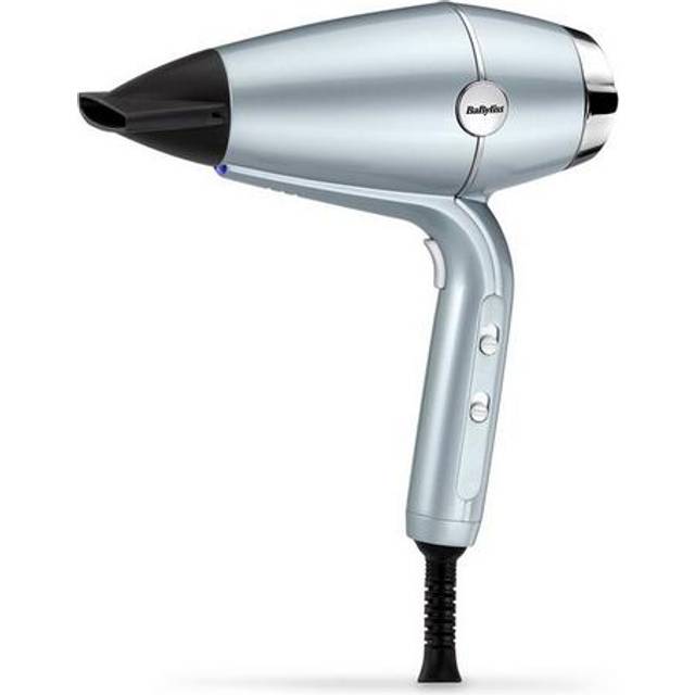 BABYLISS Hydro-Fusion Anti-Frizz 2100 Hair Dryer - Icy Blue, Blue,Silver/Grey
