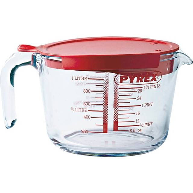 Pyrex 1L Jug With Lid