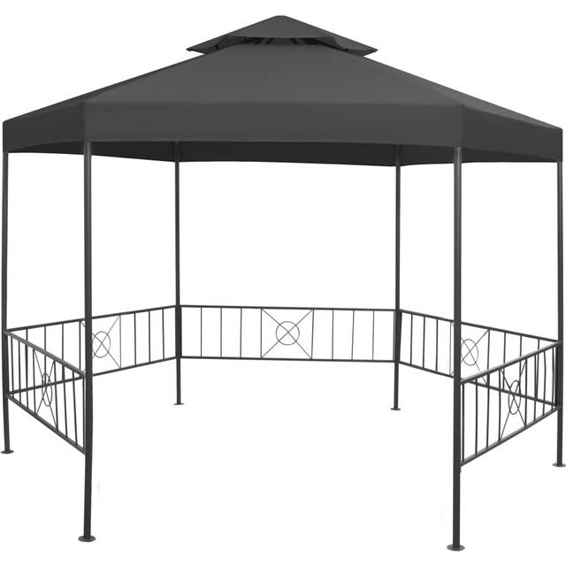Paviljong 323x275x265 cm antracit