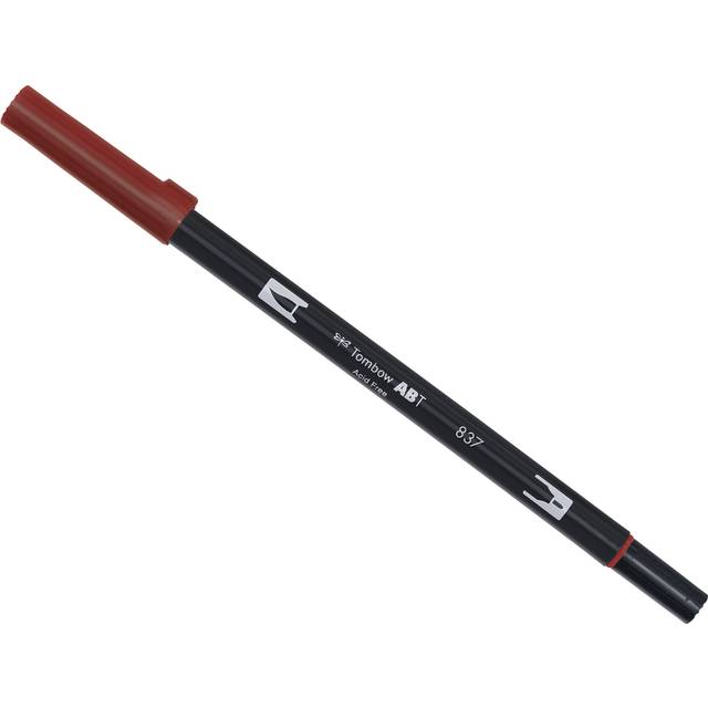 Tombow Dual Brush Pen Wine Red - ABT-837