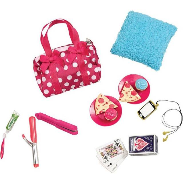 Our Generation Pegged Accessory - Polka Dot Sleepover Set