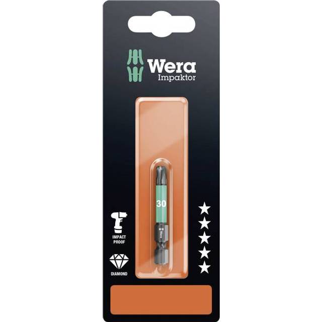 Wera 867/4 Impaktor Bit Torx TX30 50mm Carded WER073966