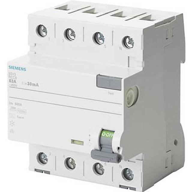 5SV3346-6 - Residual current breaker 4-p 63/0,03A 5SV3346-6