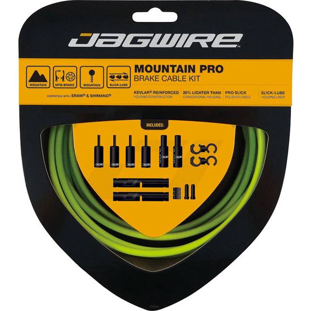 Jagwire Cable - Mountain Pro Brake Kit Red Colour: Red