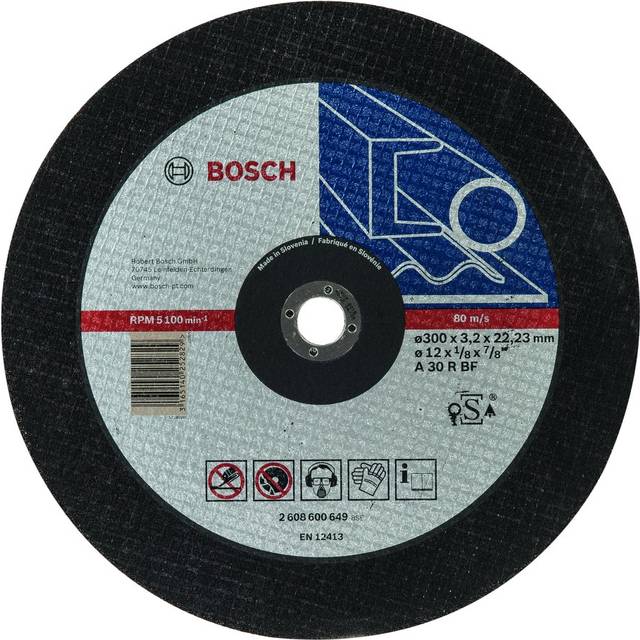 Bosch 2608600318 Metal Cutting Disc Flat 115 x 22.2 x 2.5mm