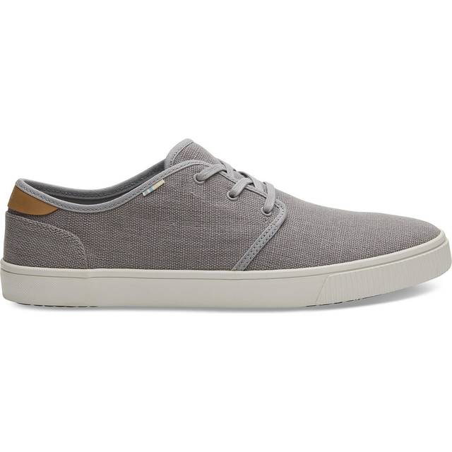 Toms Carlo Men's | Slip On Shoes  | Grey  | UK Size 7