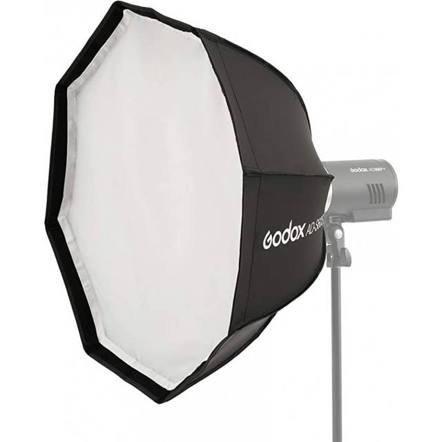 Godox AD-S60S ADS60S Umbrella Style 60cm Quick Fold Silver SoftBox with Grid Godox Mount for