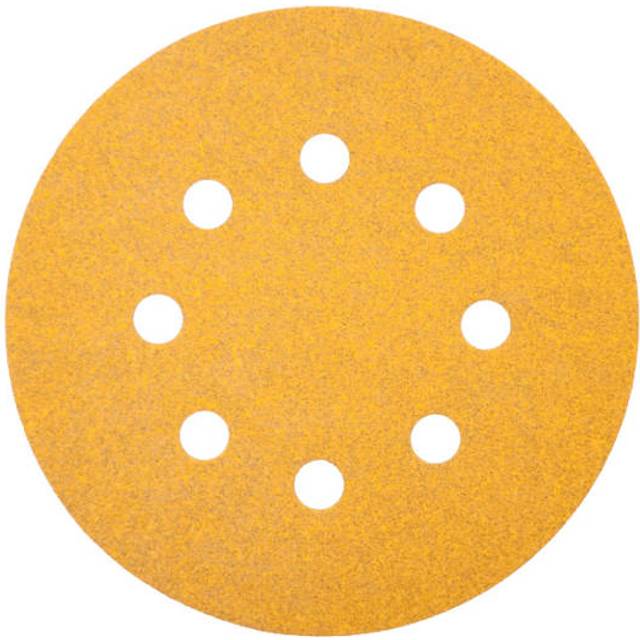 Bosch C430 Abrasive Discs 125mm (8 Hole) (Pkt 5) - 80g