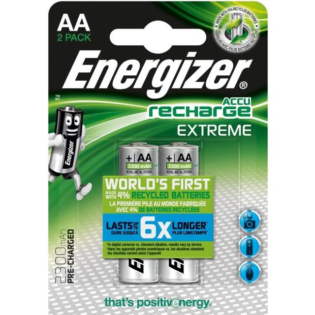 Batterie Stilo Ricaricabili Nimh Aa 1.2 V Extreme 2300 Mah (2 Pz)