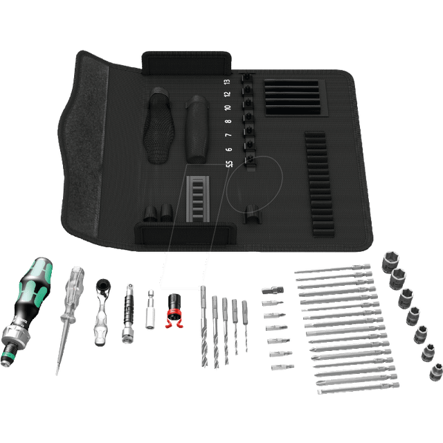 Wera Kraftform Kompakt H 1 Woodcraft Tool Set - 41pc