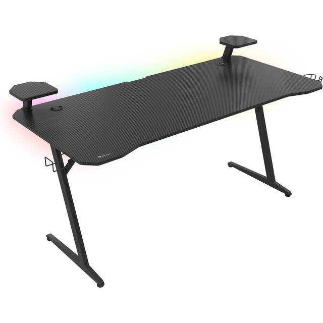 Genesis Holm 510 RGB Gaming Desk - Black