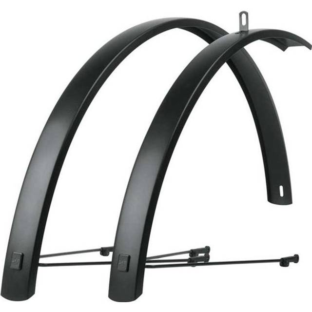 SKS Edge Aluminium Mudguards - 46mm - Black
