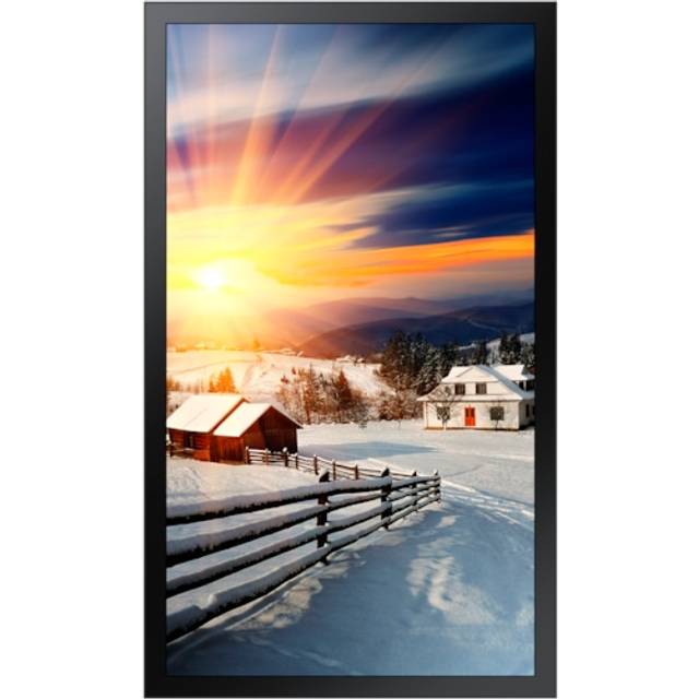 Samsung OH85N - 85" Diagonal klass OHN Series LED-bakgrundsbelyst LCD-skärm - digital skyltning utomhus - full sol - Tizen OS - 4K UHD (2160p) 3840 x 2160 - svart