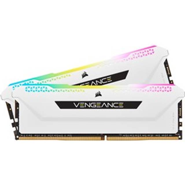 Corsair VENGEANCE RGB PRO SL 16GB (2x8GB) DDR4 3600 (PC4-28800) C18 Desktop Memory – Vit