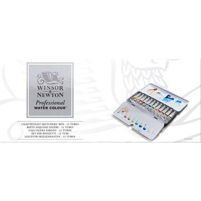 Winsor & Newton Watercolour Lightweight Sketchers Box 5ml Tube Set