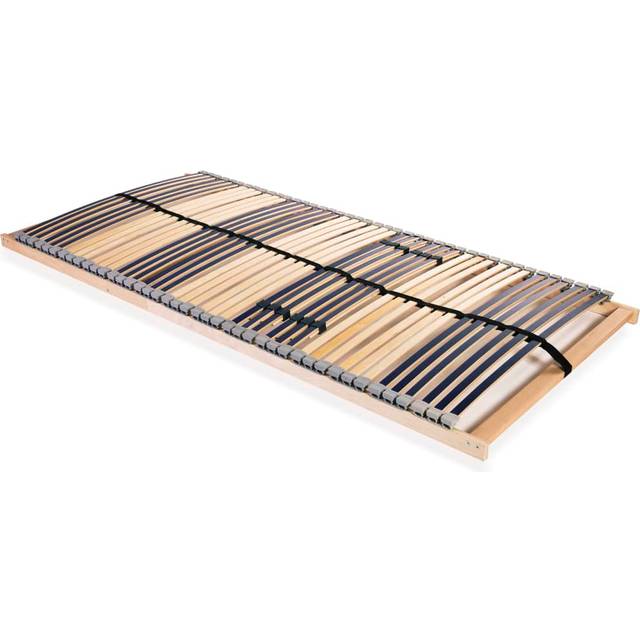 Ribbotten utan madrass med 42 ribbor 7 zoner 140x200 cm