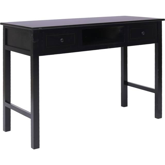 Skrivbord grå 110x45x76 cm trä