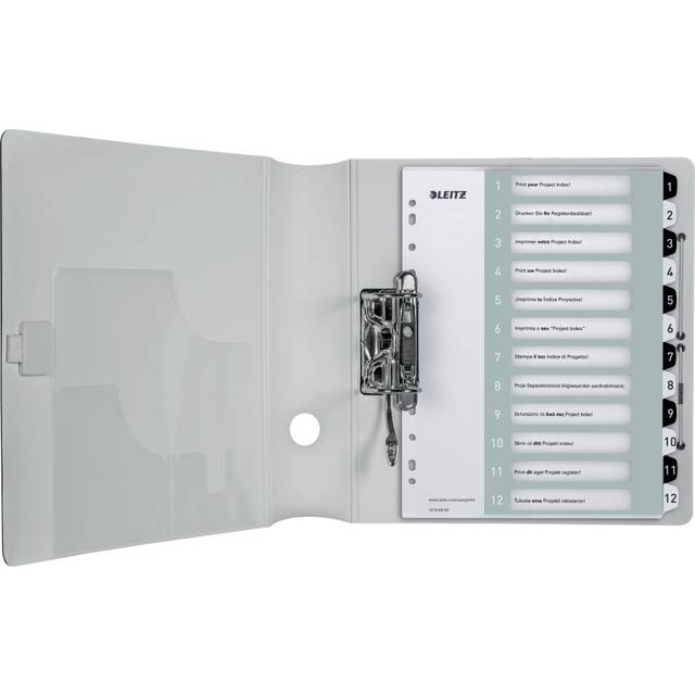 Register Print PP A4+ 1-12 vit/svart