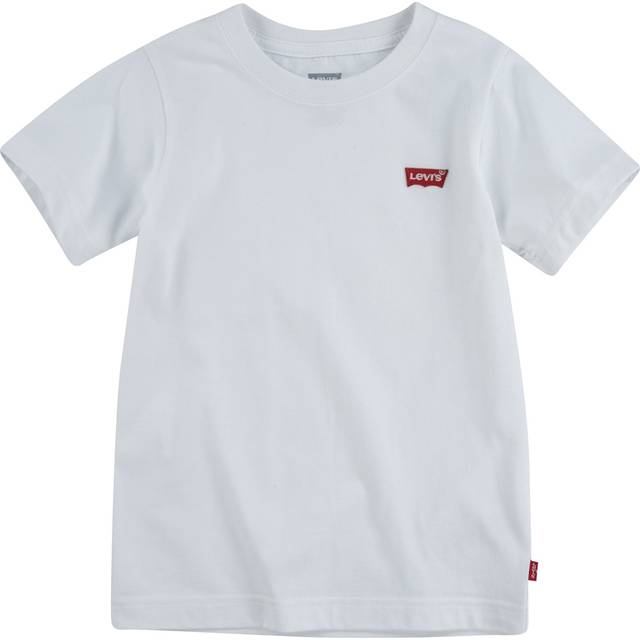 Levi's Boys Batwing Short Sleeve T-Shirt - White, White, Size 12 Years - 12 YEARS