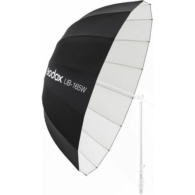 Godox UB-165W Parabolic Reflective Studio Umbrella White - 165cm