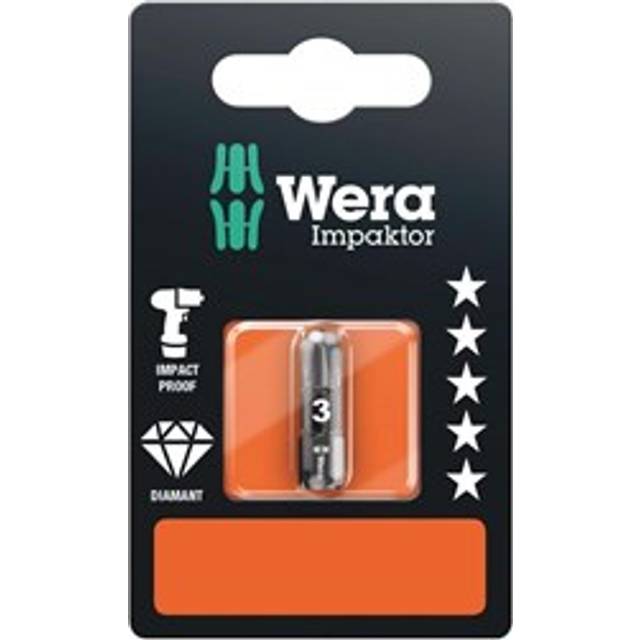 Wera 05073922001 855/1 Premium Plus Impaktor Diamond Bit for Pozid...