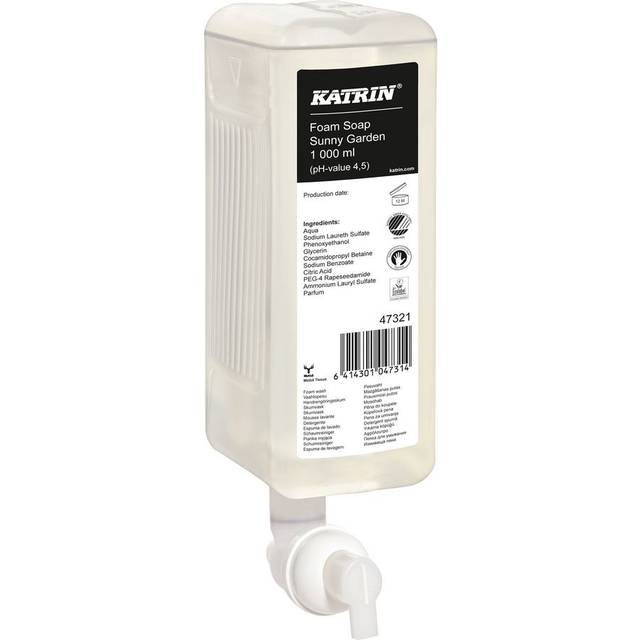 Flytande Skumtvål, 1L, Katrin