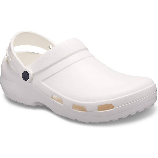 Crocs Specialist II Clog 2 Flat White Sandals 205619-100 - 8