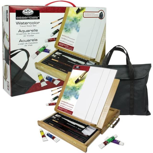 Royal and Langnickel Watercolour Travel Easel Set, none