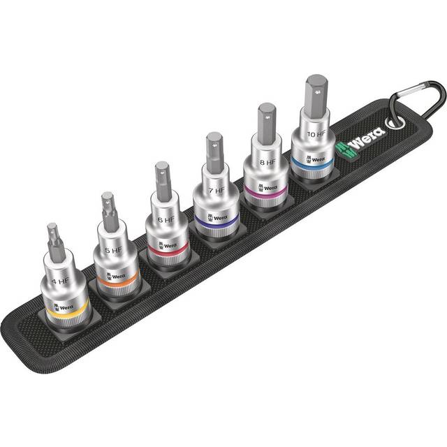 Wera 05003996001 Belt C 2 Zyklop In-Hex-Plus Bit Socket Set With H...