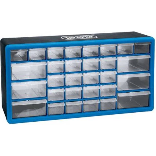 Draper 30 Drawer Organiser - Blue