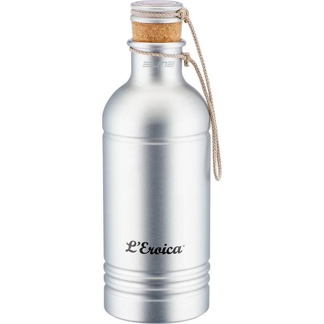 Elite Eroica Alu Water Bottle 600ml - Silver