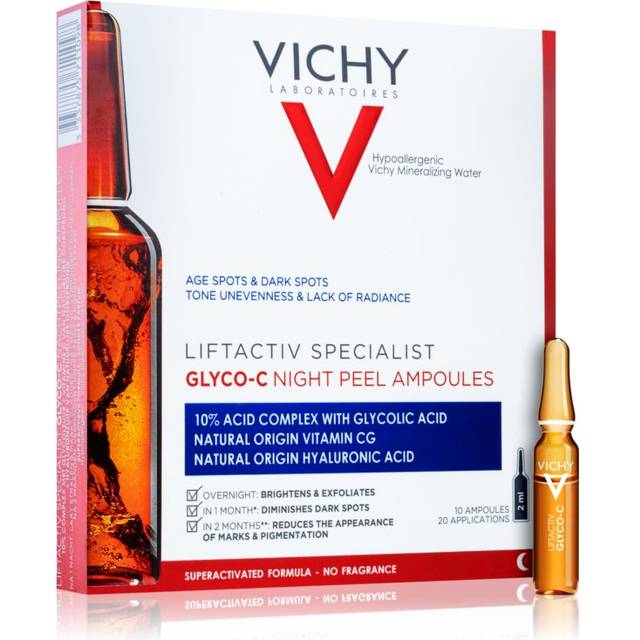 Vichy Liftactiv Specialist Glyco-c Ampuller för nattskalning 10 x 2 ml