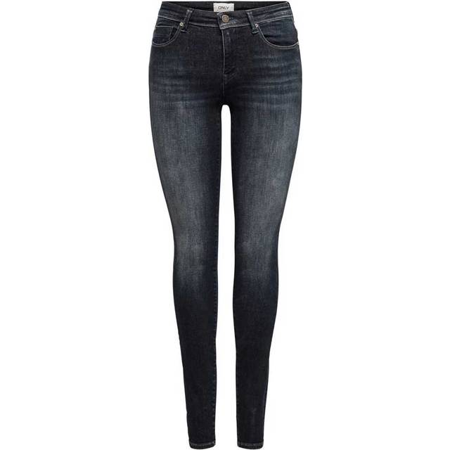 Only - Jeans onlShape Life Reg Skinny - Svart