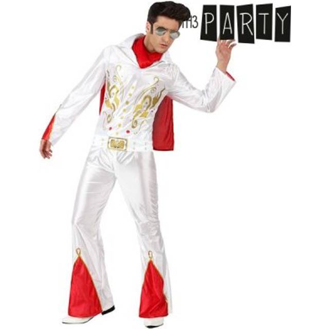 Costume for adults th3 party white [4 pieces]