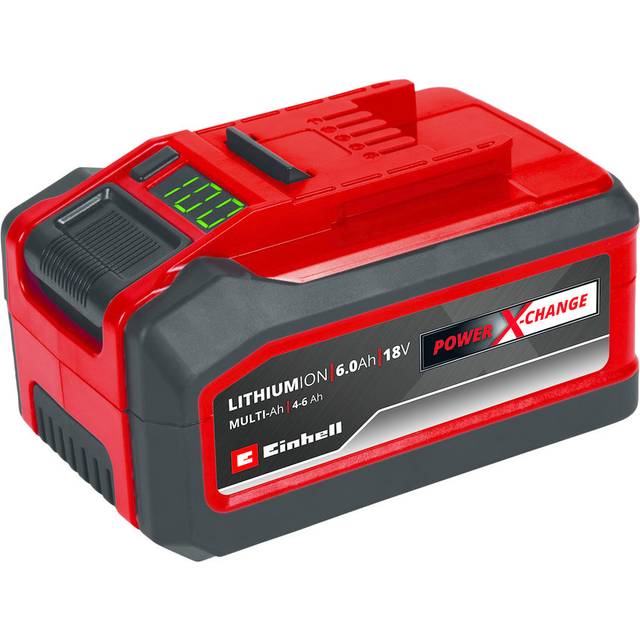 Einhell Genuine PXC 18v Cordless Slim Plus Li-ion Multi-Ah Battery 6ah 6ah