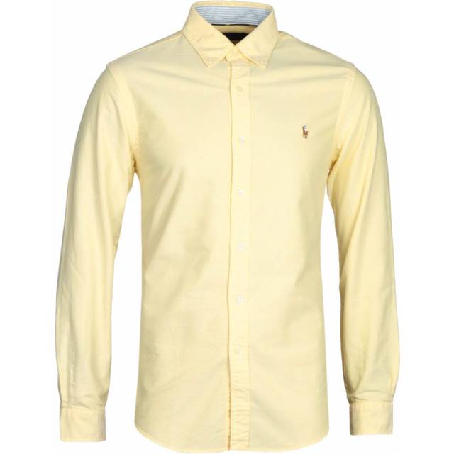 Polo Ralph Lauren Slim Fit Oxford Button Down Shirt Yellow Oxford