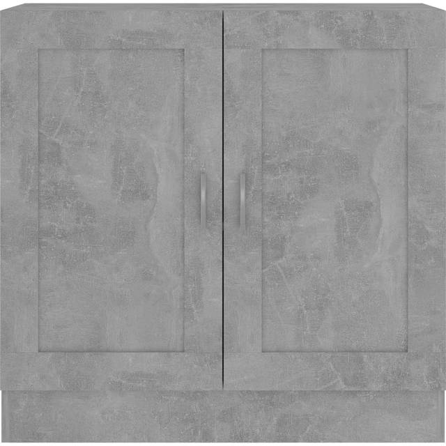 vidaXL Book Cabinet Concrete Grey 82.5x30.5x80 cm Engineered Wood