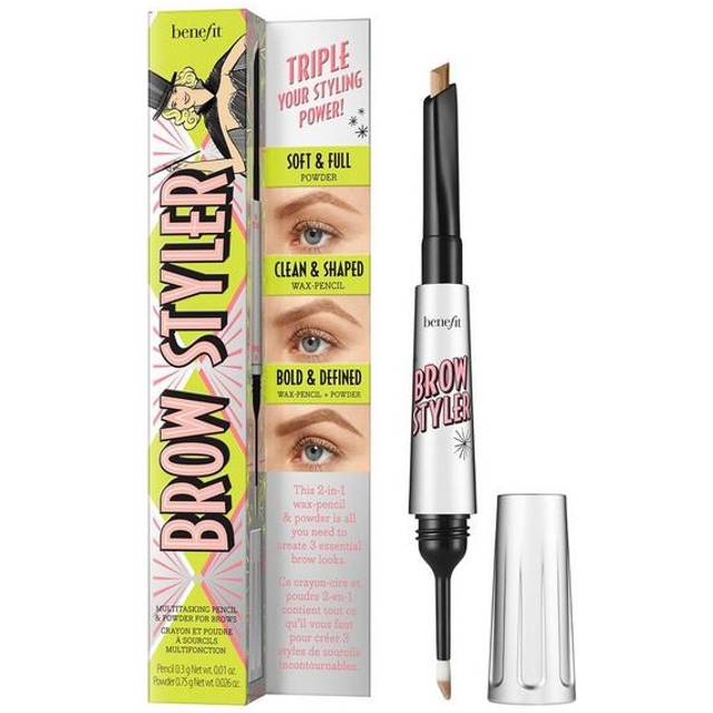Benefit Brow Styler Eyebrow Pencil & Powder Duo 1 - Cool Light Blonde