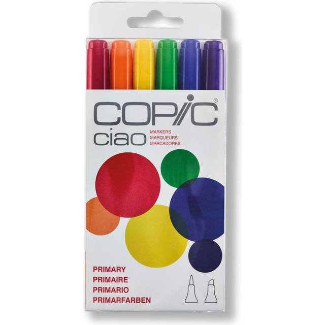 Copic Ciao 6 Piece Set - Primary