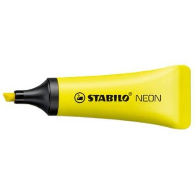 STABILO NEON marker 1 pc(s) Chisel tip Yellow